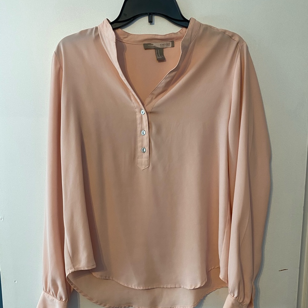 Blush blouse